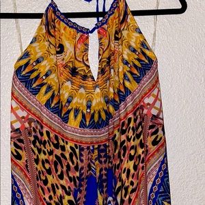 Multi color maxi dress